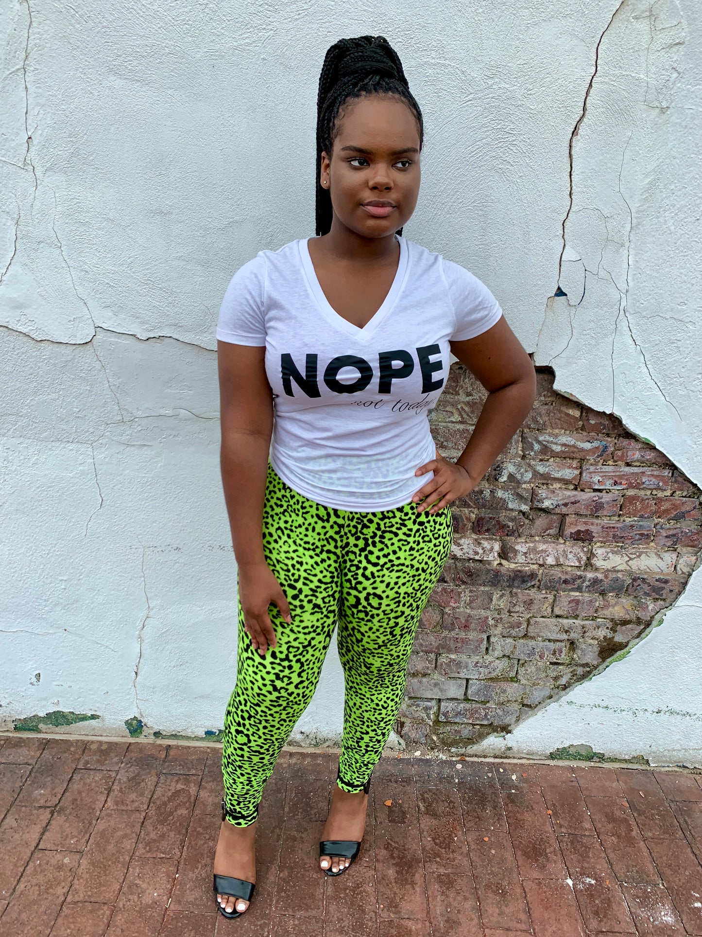 The It Leggings | Lime Green