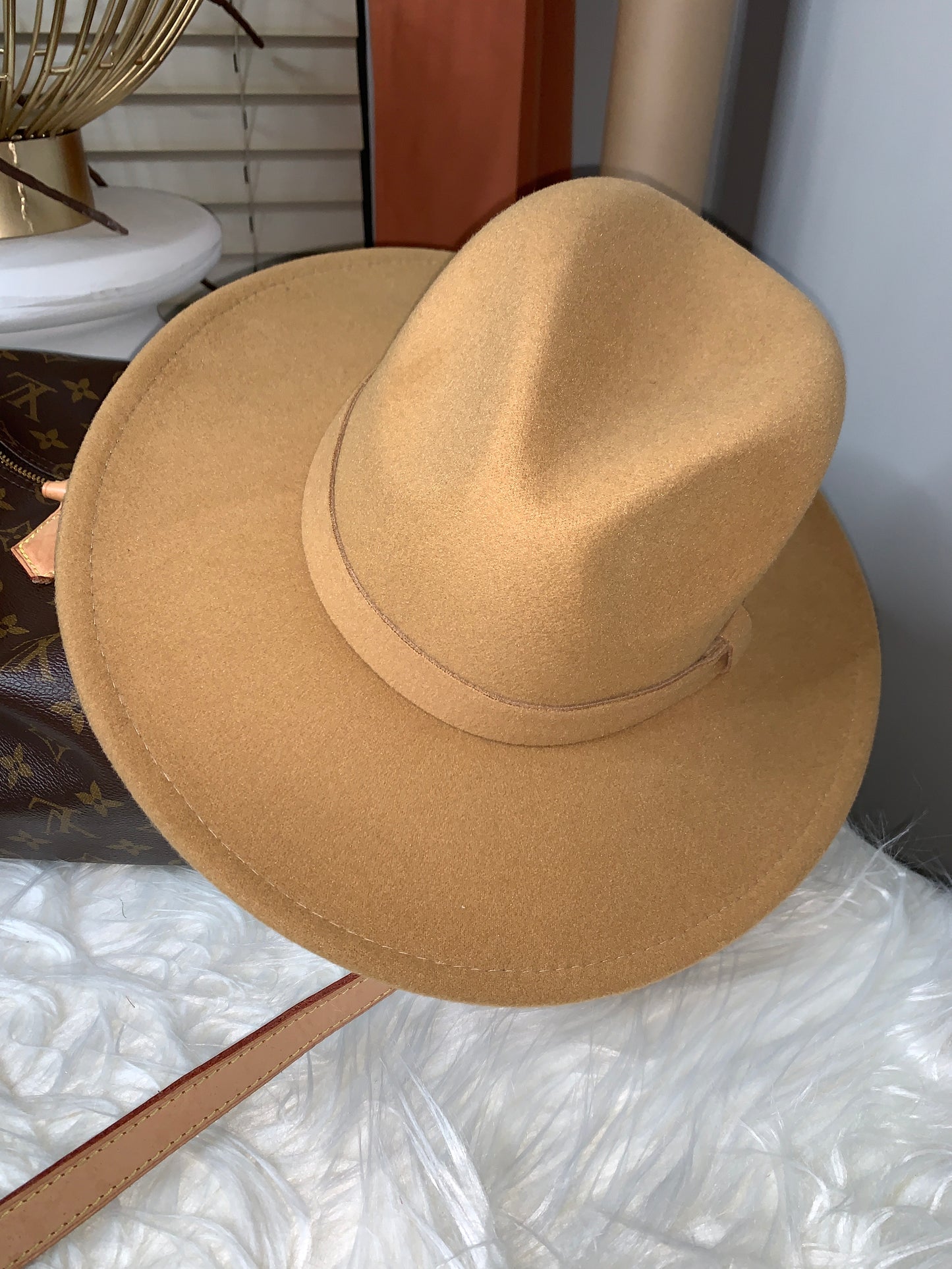 Caramel Fedora