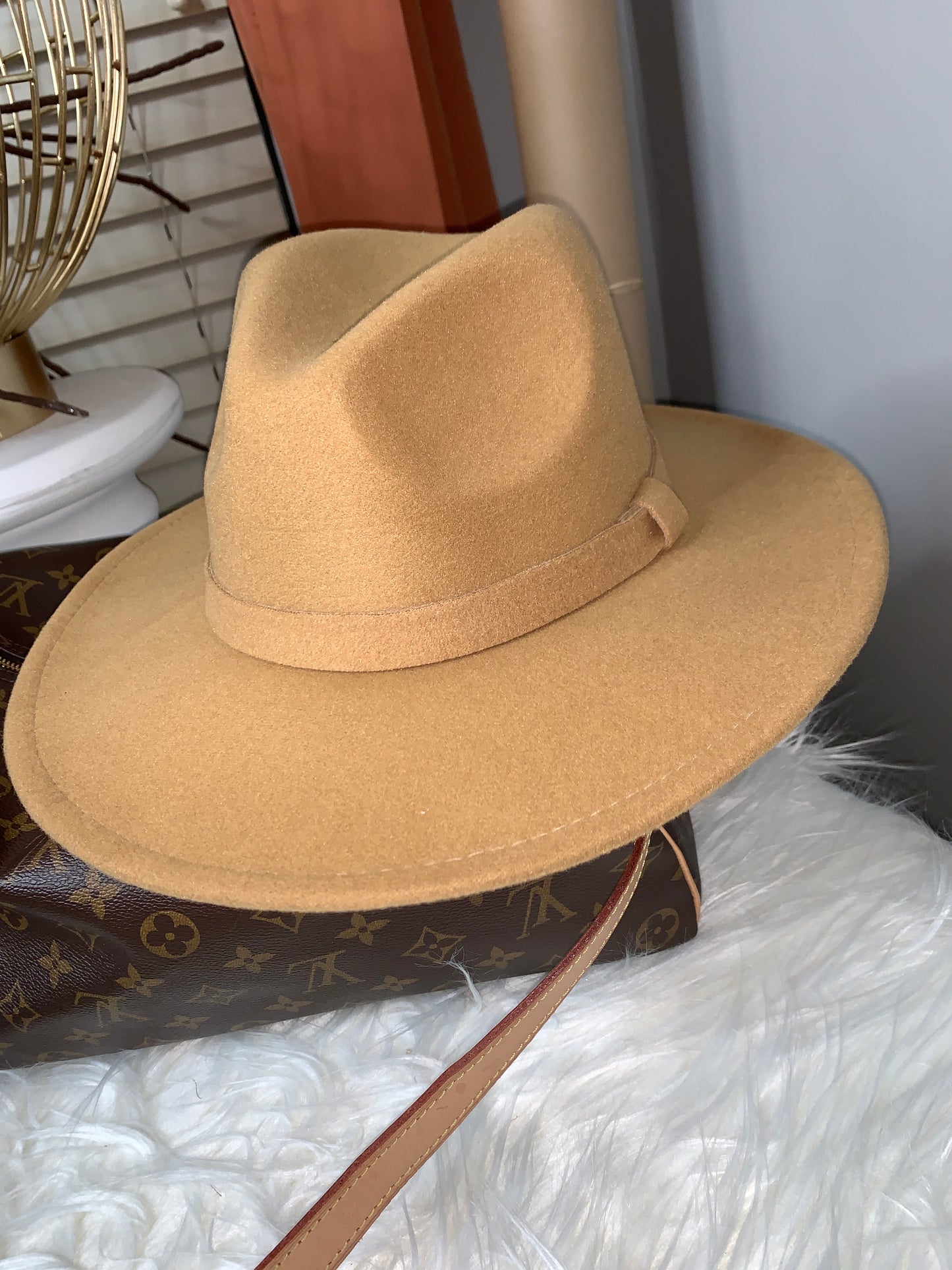 Caramel Fedora